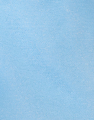 Baby Blue Glitter Organza Fabric