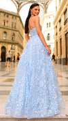 Nicoletta NC1097 Ball Gown - Dove Blue