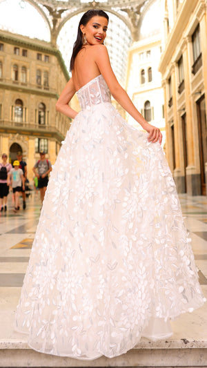 Nicoletta NC1097 Ball Gown - Ivory