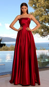 Nicoletta NC2025 Ball Gown - Maroon