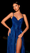 Nicoletta NC2029 Strappy Back Gown - Teal