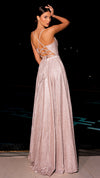 Nicoletta NC2029 Strappy Back Gown - Teal
