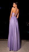 Nicoletta NC2029 Strappy Back Gown - Teal