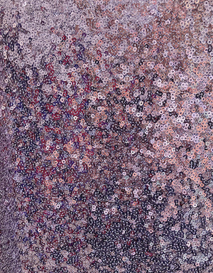 Lilac Grey Sequin Fabric