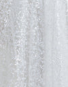 Glitter Tulle Fabric in White